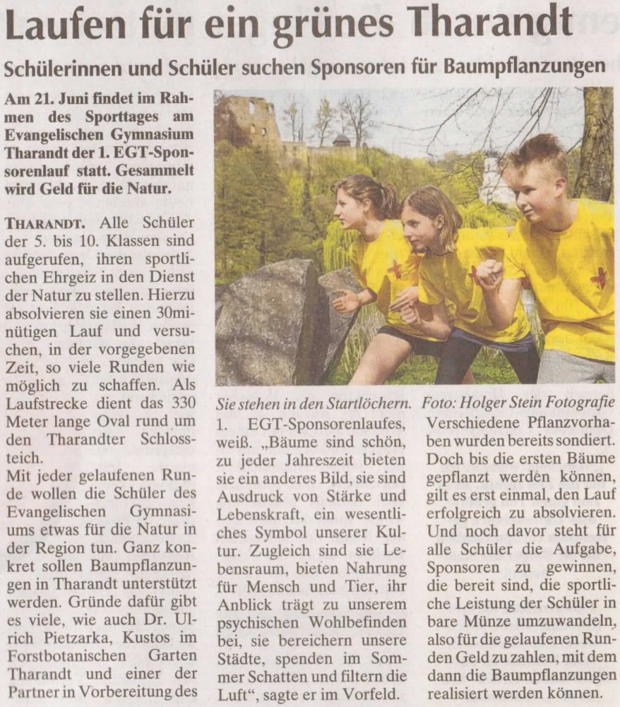 EGT-Schüler am Start