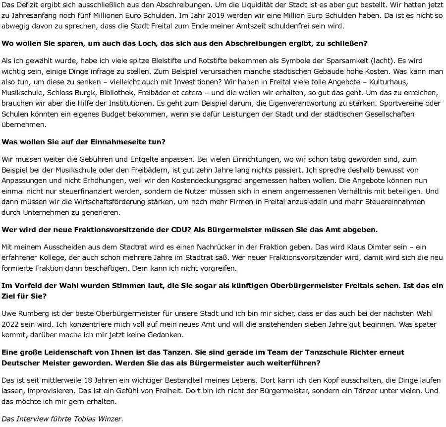 Interview mit Peter Pfitzenreiter