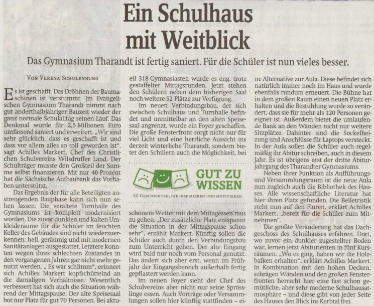 Gymnasium ist fertig_2